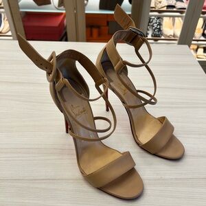 Louboutin choca leather sandals